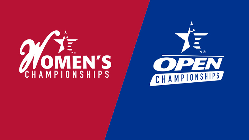 USBC Women's and Open Championships logos
